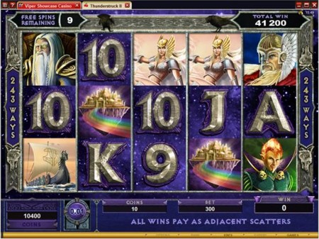 Thunderstruck II Slot Odin Bonus